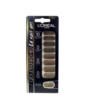 Color Riche Le Nail Art 010 Gold Lingerie