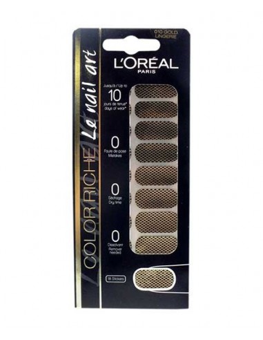 Color Riche Le Nail Art 010 Gold Lingerie