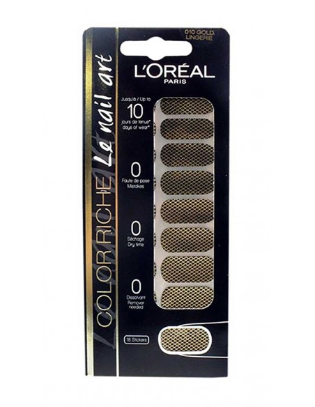 Color Riche Le Nail Art 010 Gold Lingerie