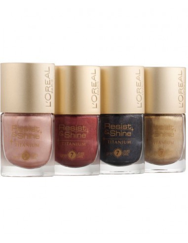 Resist And Shine Titanium Nail Enamel Resist And Shine Titanium Nail Enamel