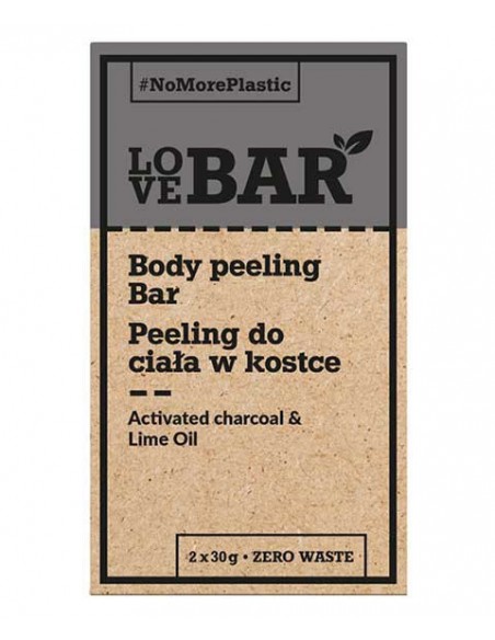 Body Peeling Bar With Activated Charcoal And Lime Oil Body Peeling Bar With Activated Charcoal And Lime Oil