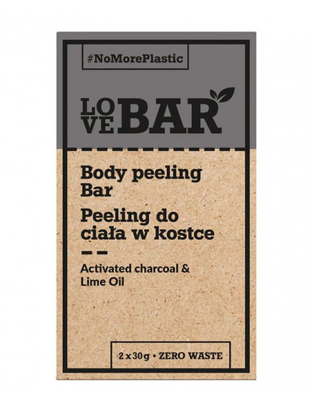 Body Peeling Bar With Activated Charcoal And Lime Oil Body Peeling Bar With Activated Charcoal And Lime Oil