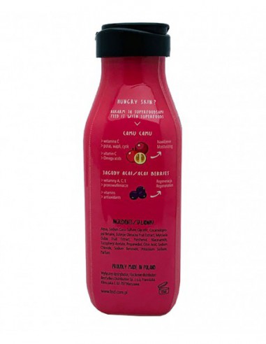 Superfoods Bath And Shower Gel With Camu Acai Berries