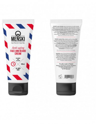 Anti Aging Face And Beard Cream
