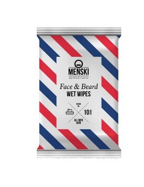 Face And Beard Wet Wipes