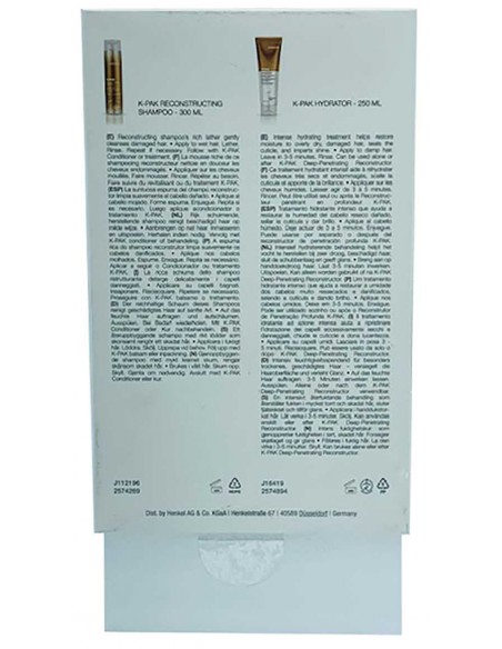 K Pak Reconstructing Shampoo And Hydrator Gift Set
