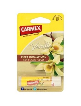 Carmex Moisturising Lip Balm Stick Vanilla
