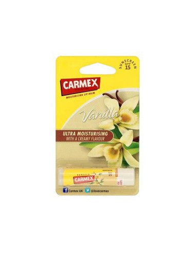 Carmex Moisturising Lip Balm Stick Vanilla Carmex Moisturising Lip Balm Stick Vanilla