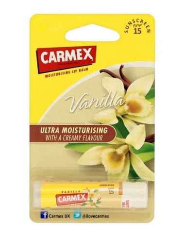 Carmex Moisturising Lip Balm Stick Vanilla Carmex Moisturising Lip Balm Stick Vanilla
