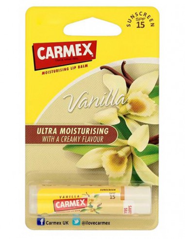 Carmex Moisturising Lip Balm Stick Vanilla Carmex Moisturising Lip Balm Stick Vanilla