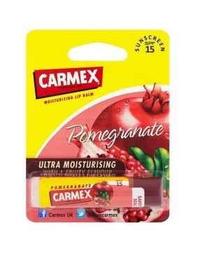 Carmex Moisturising Lip Balm Stick Pomegranate