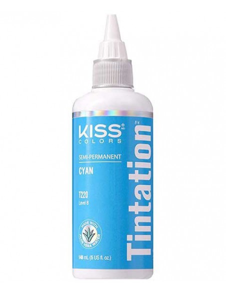 Kiss Colors Tintation Semi Permanent Cyan T220 Kiss Colors Tintation Semi Permanent Cyan T220
