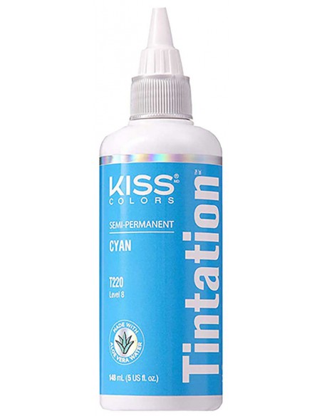 Kiss Colors Tintation Semi Permanent Cyan T220 Kiss Colors Tintation Semi Permanent Cyan T220