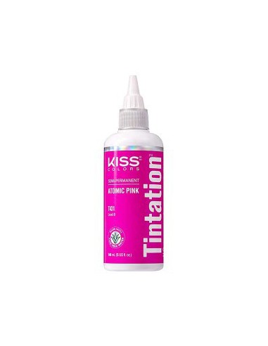Kiss Colors Tintation Semi Permanent Atomic Pink T431 Kiss Colors Tintation Semi Permanent Atomic Pink T431