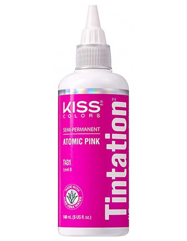 Kiss Colors Tintation Semi Permanent Atomic Pink T431 Kiss Colors Tintation Semi Permanent Atomic Pink T431