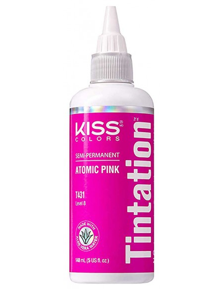 Kiss Colors Tintation Semi Permanent Atomic Pink T431 Kiss Colors Tintation Semi Permanent Atomic Pink T431