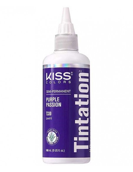 Kiss Colors Tintation Semi Permanent Purple Passion T330 Kiss Colors Tintation Semi Permanent Purple Passion T330