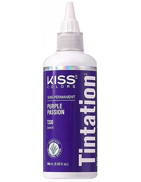 Kiss Colors Tintation Semi Permanent Purple Passion T330 Kiss Colors Tintation Semi Permanent Purple Passion T330