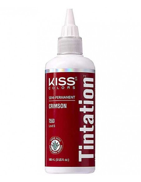 Kiss Colors Tintation Semi Permanent Crimson T553 Kiss Colors Tintation Semi Permanent Crimson T553