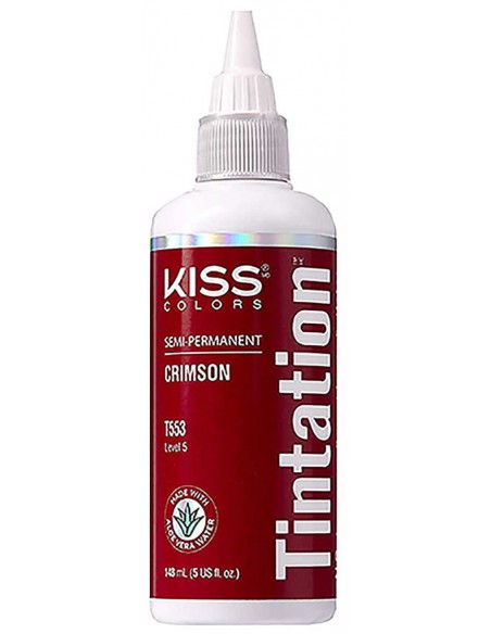 Kiss Colors Tintation Semi Permanent Crimson T553 Kiss Colors Tintation Semi Permanent Crimson T553