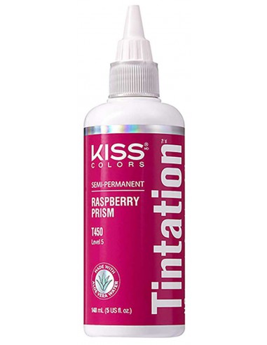 Kiss Colors Tintation Semi Permanent Raspberry Prism T450 Kiss Colors Tintation Semi Permanent Raspberry Prism T450