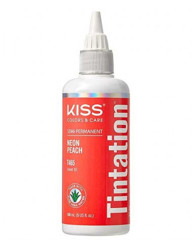 Kiss Colors Tintation Semi Permanent Neon Peach T465 Kiss Colors Tintation Semi Permanent Neon Peach T465