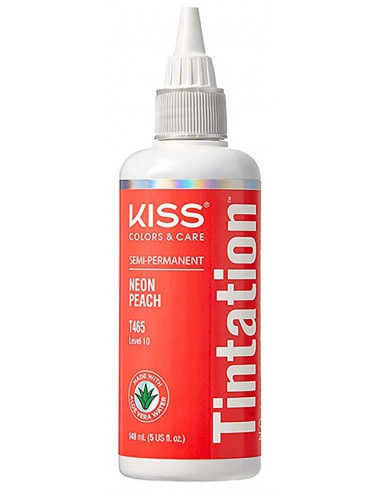 Kiss Colors Tintation Semi Permanent Neon Peach T465 Kiss Colors Tintation Semi Permanent Neon Peach T465