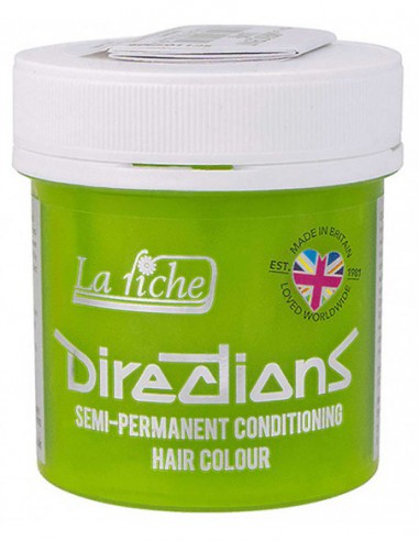 Directions Semi Permanent Conditioning Hair Color Fluorescent Lime Directions Semi Permanent Conditioning Hair Color Fluorescent Lime