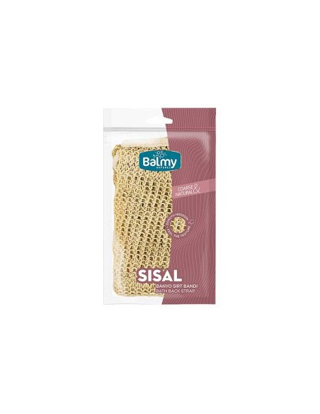 Sisal Coarse And Natural Bath Back Strap