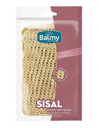 Sisal Coarse And Natural Bath Back Strap