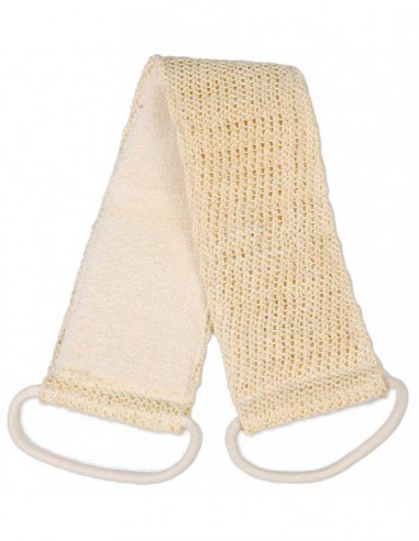 Sisal Coarse And Natural Bath Back Strap