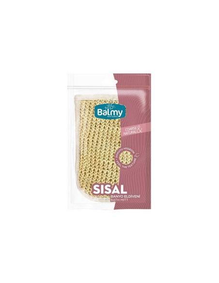 Sisal Coarse And Natural Bath Mitt