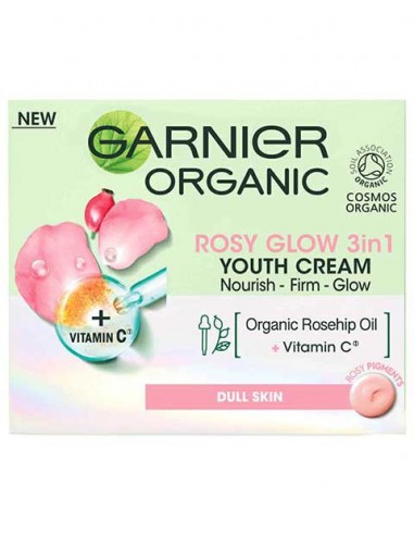 Organic Rosy Glow 3 In 1 Youth Cream