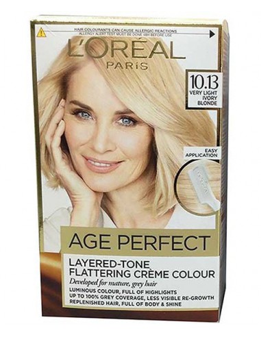 Age Perfect Layered Tone Flattering Creme 10.13 Very Light Ivory Blonde Age Perfect Layered Tone Flattering Creme 10.13 Very Light Ivory Blonde