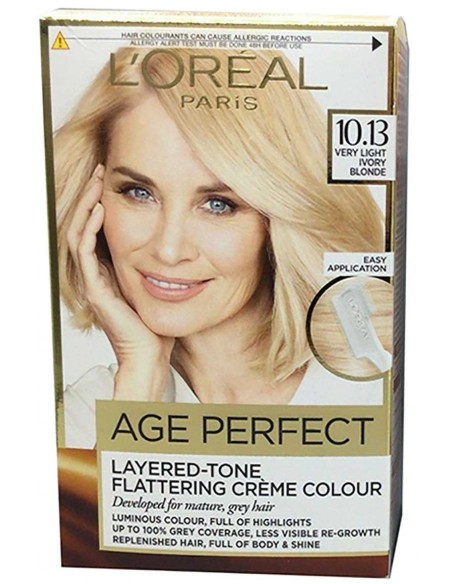 Age Perfect Layered Tone Flattering Creme 10.13 Very Light Ivory Blonde Age Perfect Layered Tone Flattering Creme 10.13 Very Light Ivory Blonde