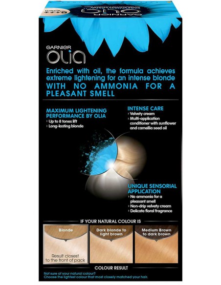 Olia 8 Tones Lift Permanent Bleach Super Blondes Olia 8 Tones Lift Permanent Bleach Super Blondes