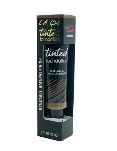 LA Girl Tinted Foundation With Natural Finish GLM770 Mahogany LA Girl Tinted Foundation With Natural Finish GLM770 Mahogany
