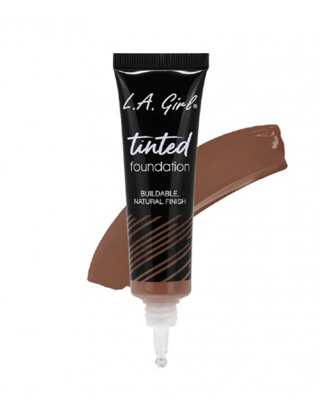 LA Girl Tinted Foundation With Natural Finish GLM770 Mahogany LA Girl Tinted Foundation With Natural Finish GLM770 Mahogany