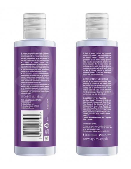 Ayumi Glow Turmeric And Papaya Face Toner Ayumi Glow Turmeric And Papaya Face Toner