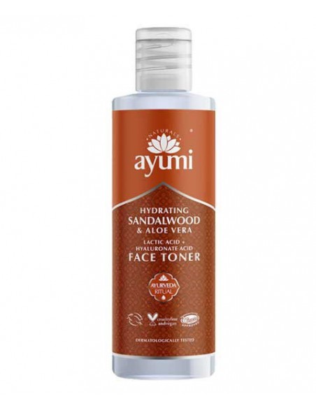 Ayumi Hydrating Sandalwood And Aloe Vera Face Toner Ayumi Hydrating Sandalwood And Aloe Vera Face Toner