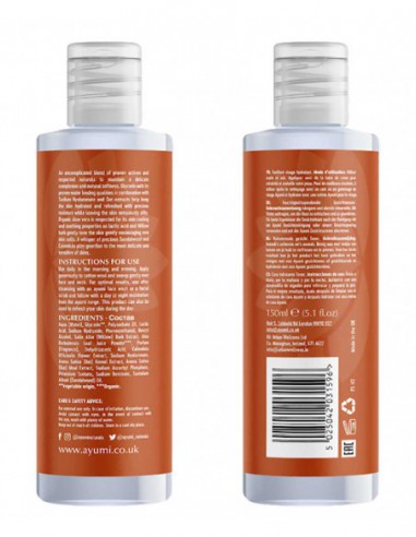 Ayumi Hydrating Sandalwood And Aloe Vera Face Toner Ayumi Hydrating Sandalwood And Aloe Vera Face Toner