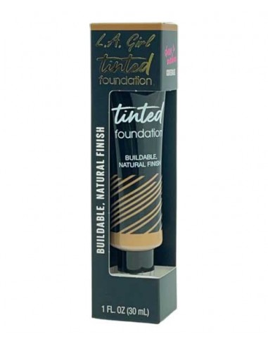 LA Girl Tinted Foundation With Natural Finish GLM765 Bronze LA Girl Tinted Foundation With Natural Finish GLM765 Bronze
