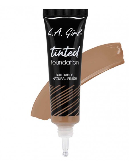 LA Girl Tinted Foundation With Natural Finish GLM763 Rich Honey LA Girl Tinted Foundation With Natural Finish GLM763 Rich Honey
