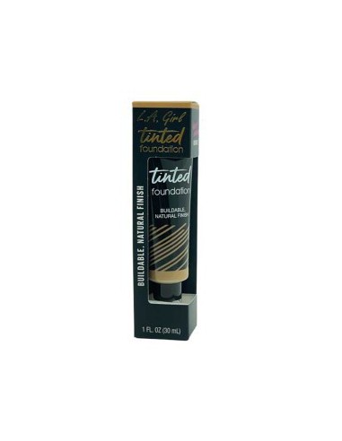 LA Girl Tinted Foundation With Natural Finish GLM762 Caramel LA Girl Tinted Foundation With Natural Finish GLM762 Caramel