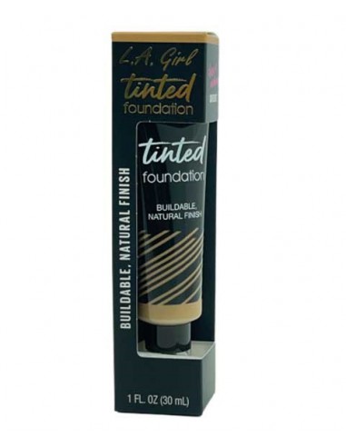 LA Girl Tinted Foundation With Natural Finish GLM762 Caramel LA Girl Tinted Foundation With Natural Finish GLM762 Caramel