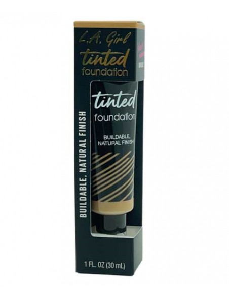 LA Girl Tinted Foundation With Natural Finish GLM762 Caramel LA Girl Tinted Foundation With Natural Finish GLM762 Caramel