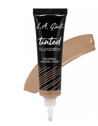 LA Girl Tinted Foundation With Natural Finish GLM762 Caramel LA Girl Tinted Foundation With Natural Finish GLM762 Caramel
