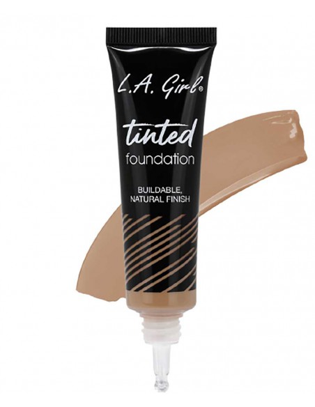 LA Girl Tinted Foundation With Natural Finish GLM762 Caramel LA Girl Tinted Foundation With Natural Finish GLM762 Caramel