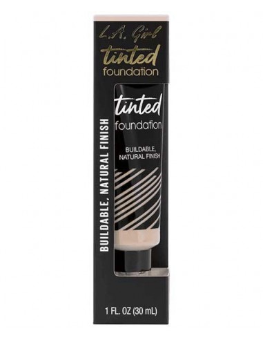 LA Girl Tinted Foundation With Natural Finish GLM752 Porcelain LA Girl Tinted Foundation With Natural Finish GLM752 Porcelain