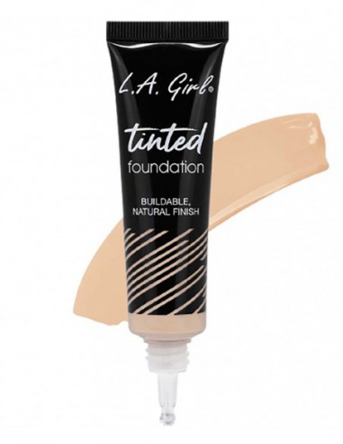 LA Girl Tinted Foundation With Natural Finish GLM752 Porcelain LA Girl Tinted Foundation With Natural Finish GLM752 Porcelain